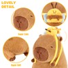 Ditucu Cute Capybara Plush with Bee Backpack Kawaii Capibara Stuffed