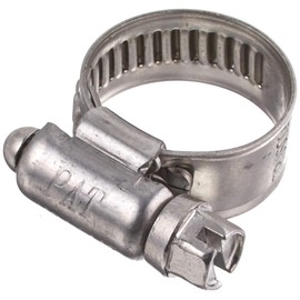 TRUSCO TE10-16 Hose Band, All Stainless Steel, Scratch Resistant Type (Pack of 10)