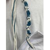 Adult Tzitzit T Shirt with Kosher Blue Tekhelet Tzitzis Tassels