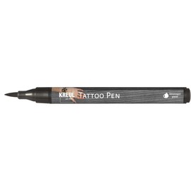 Kreul 62105 Tattoo Pen Black Line Width 0.5-3 mm Cosmetic Ink Water-based Lasts up to 5 Days Dermatologically Tested Vegan Paraben