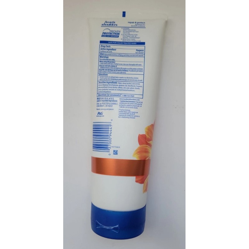 Head&Shoulders Hair Scalp Repair Protect Dandruff Conditioner Caffeine 10.6 floz