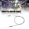 Throttle Motor Cable Alloy Steel Adjustable Manual Throttle Motor Cable