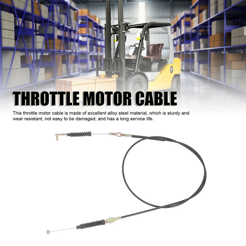 Throttle Motor Cable Alloy Steel Adjustable Manual Throttle Motor Cable