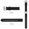 FITVII 16mm Quick Release Watch Band for FITVII Slim Fitness
