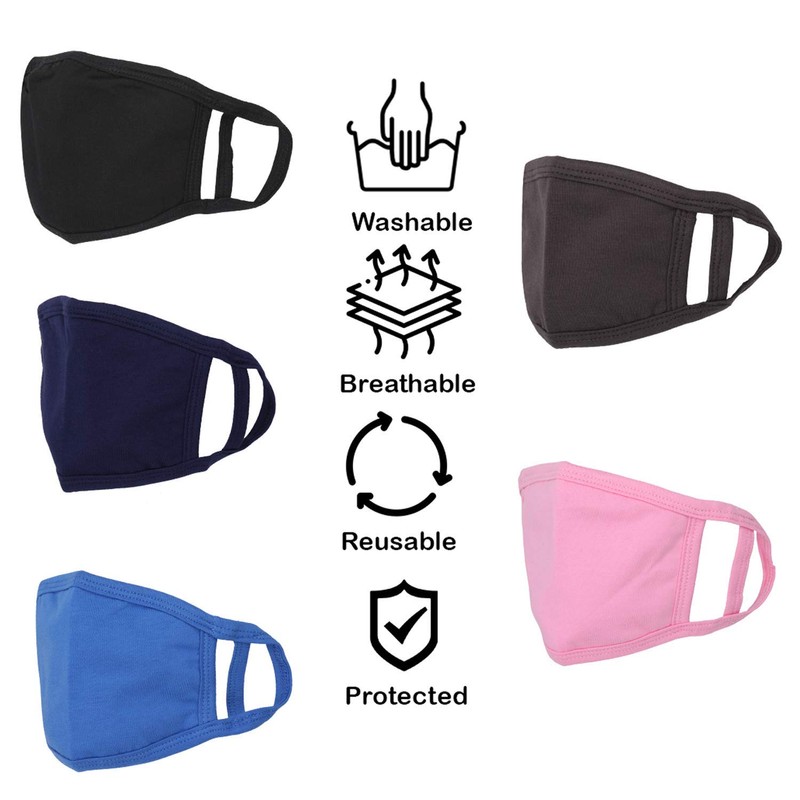Kids Face Mask Reusable Washable Face Cover for Kids 2