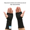 4Pcs Cut Resistant Sleeves Level 5 Protection Thumb Slot Design