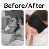 Pack of 2 Silk Sleeping Masks, Comfortable Sleeping Glasses for
