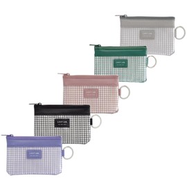 リヒトラブ ポーチ メッシュケース ファスナーケース A8 ブルーバイオレット F234バ