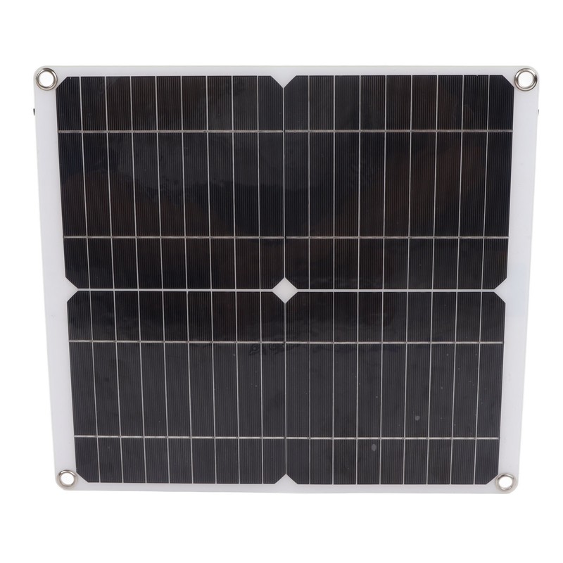Solar Panel Kit 20W 12V Monocrystalline IP65 Waterproof DIY Solar