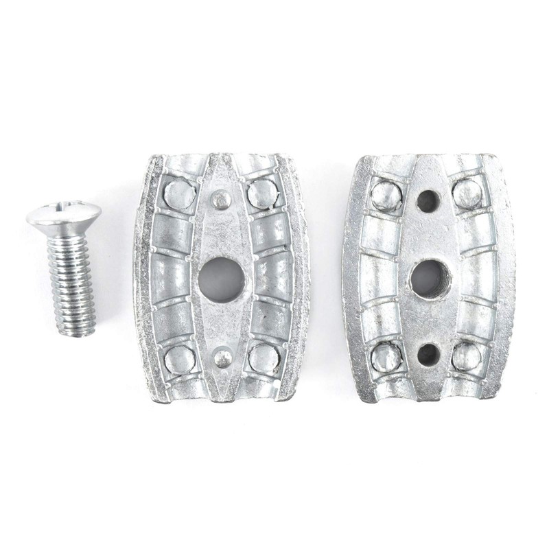 10 pcs galvanised steel egg shaped wire rope clip 3