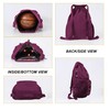 EXEREDGE Drawstring Backpack for Women Men Sport Gym Bag Water