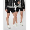 VERO MODA Women's Shorts Set (2 Pack), Black/Pack: black., L