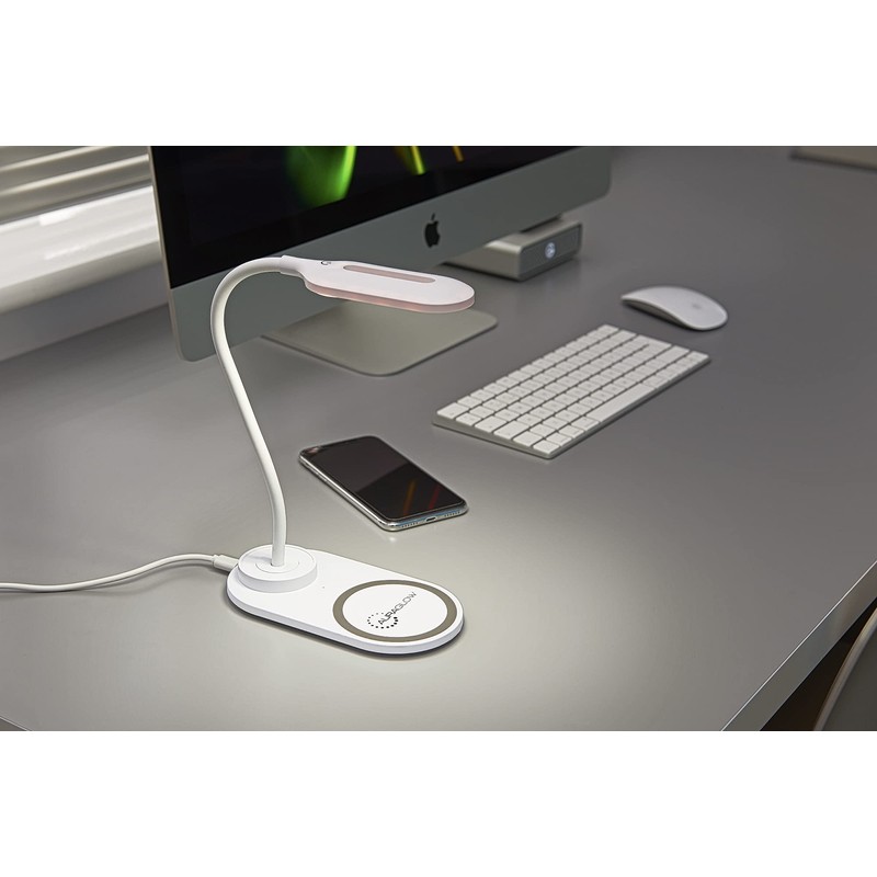 Auraglow LED Flexible Neck Desk Lamp with 3 Colour Modes