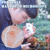 Kids Portable Microscope Set, Mini Pocket Microscope, 60x-120x Handheld Microscope