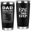 Best Dad Ever Tumbler 20oz, Insulated Coffee Cup with Cleaning