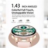 Desong Smart Watch with Earbuds,2 in 1 TWS Smartwatches,1.43" Colorful