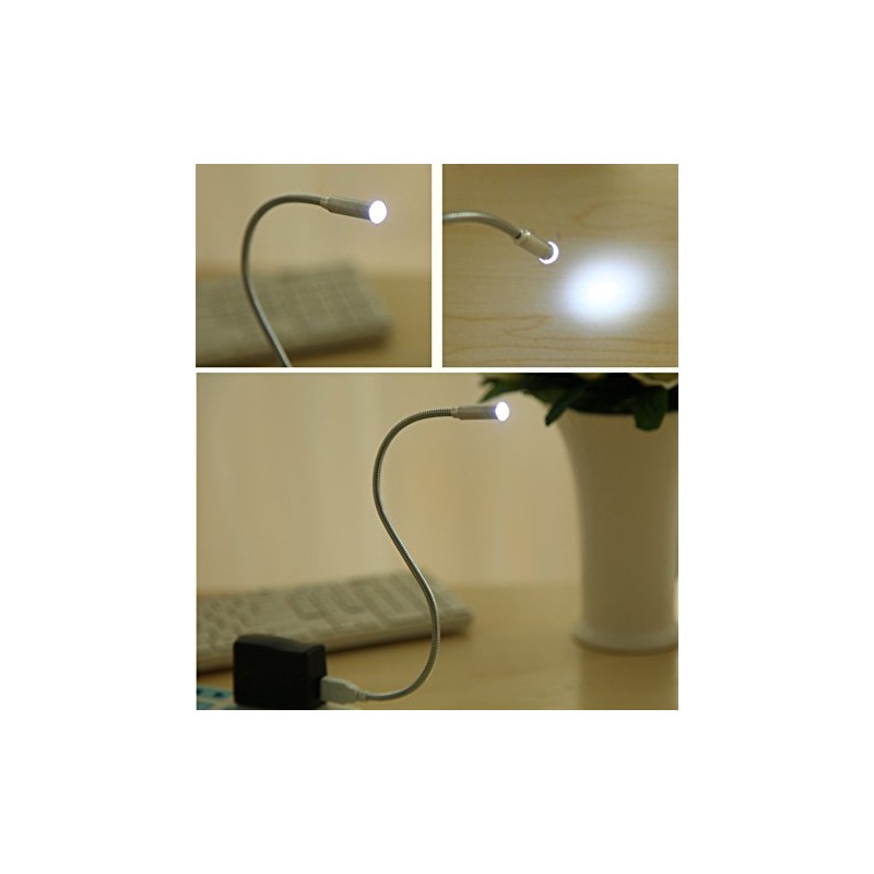 Audio Fan LED Light Flexible Arm Approx 35cm USB