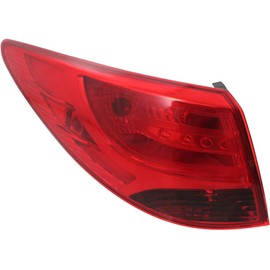 CarLights360 For Hyundai Tucson 2010-2015 Tail Light Assembly Driver Side | w/Bulbs | DOT Certified | HY2804118