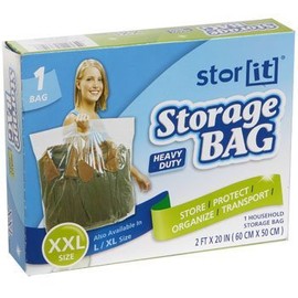 Heavy Duty Storage Bags - Size XXL, 1 Count (Pack of 3)