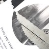 UPTTHOW Stainless Steel Metal Paper Tearing Ruler for Cutting Paper