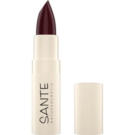 SANTE Naturkosmetik Moisture Lipstick 08 Chestnut Glam, Nourishing Lipstick with Hyaluron, Plump Effect and Sepilift, Lip Care for Smooth Lips in Chestnut Brown Tone, 4.5 g