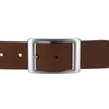 Vanzetti Wide Smooth Leather Belt, Baileys