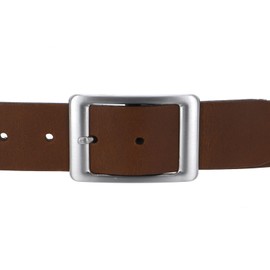 Vanzetti Wide Smooth Leather Belt, Baileys