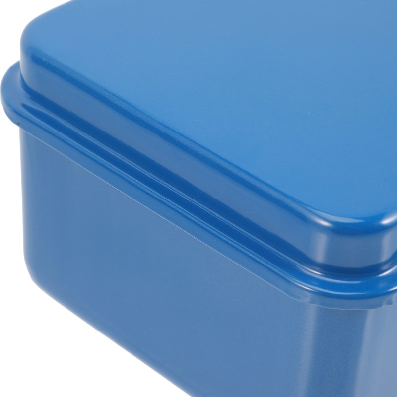 Large Metal Lock Tool Box : Housoutil Portable Tool Box