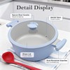 AIKENBBKK 5 Quart Stock Pot with Lid, Non Stick Cooking
