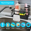 JRJRN Sink Caddy Organiser, Kitchen Sinks Organiser, Sponge Drainage Rack,