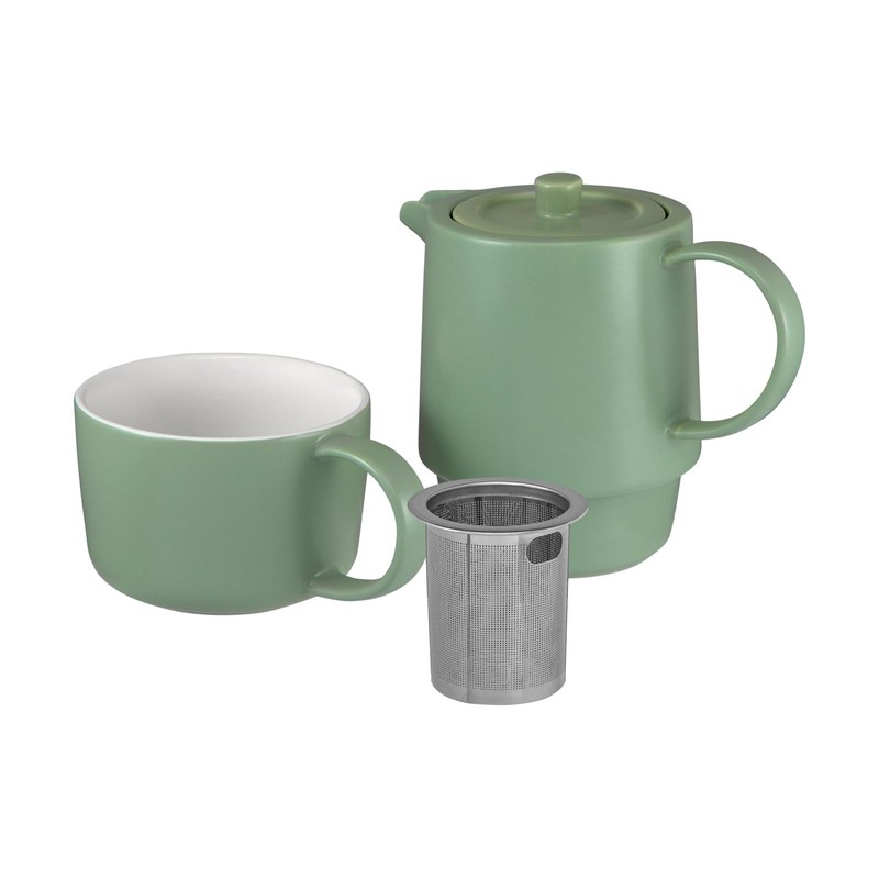 Maxwell & Williams Cafe Life Tea for One with Infuser
