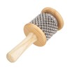Wooden Hand Shaker Cabasa Percussion Instrument Small Size for Student