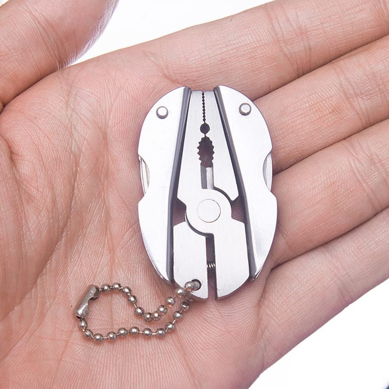 7 in 1 Multitool Tortoise Back Plier, Stainless Steel Foldable
