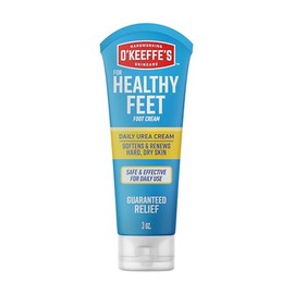 O'Keeffe's Healthy Feet - Crema exfoliante para pies extremadamente secos, agrietados, tubo de 3 onzas, (paquete de 1)