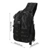 Backpack Knapsack Shoulder Messenger Bag Fishing Mountaineering Outdoor Lure Bagblack