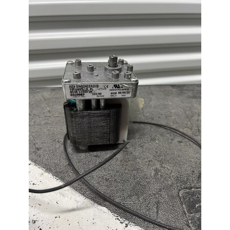 Rex AC Gearmotor Unidirectional 115V 60hz CM Style 50inlb 4418