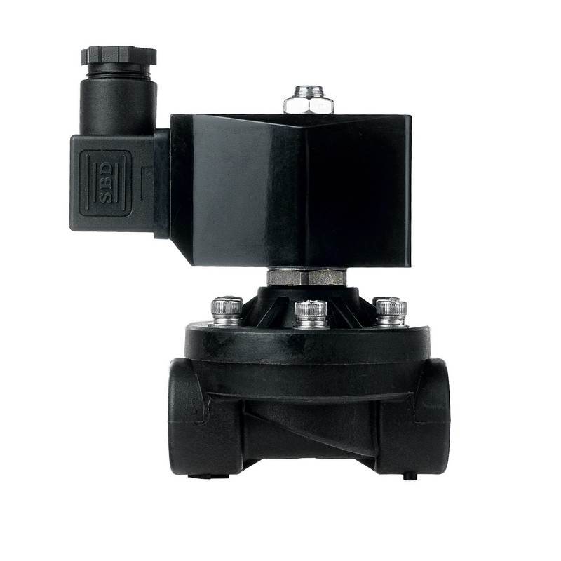 FSA Solenoid Valve Plastic PA6 1/2 Inch 230 V AC