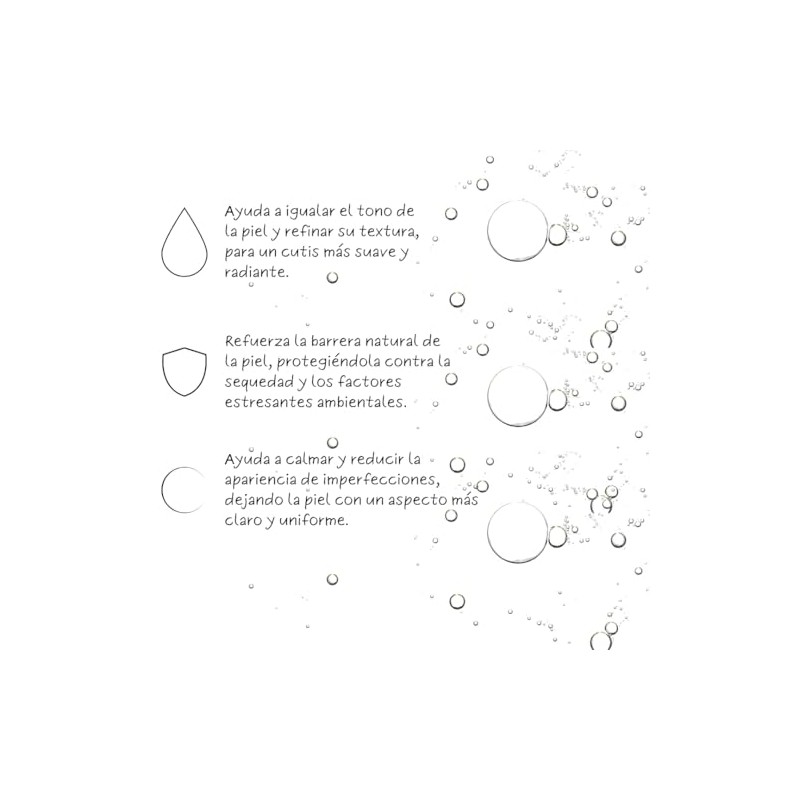 Sérum Facial Niacinamida, Ácido Hialurónico, Colágeno y Elastina - Cuidado