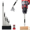 High Magnetic Screwdriver Drill Bit Set, 6pcs K5 Impact Resistant