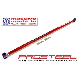 MIRROR RED- Massive Panhard Adjustable Bar Rod 82-02 F Body Camaro Firebird Steel