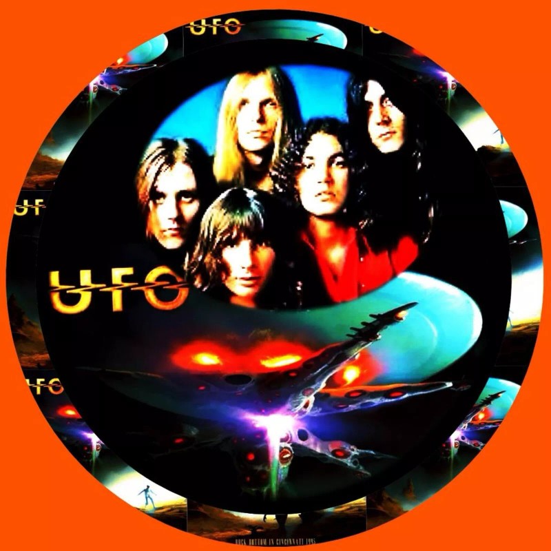 UFO WITH MICHAEL SCHENKER COLLECTION TWO LEATHER KEYCHAINS