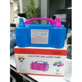 PlusFive Luftballonpumpe, Luftpumpe Elektrisch (220V-240V 600W), Ballonpumpe Elektrisch mit Tragbare Doppeldüse und 2 Modes, Luftballon Aufblasgerät für Party, Hochzeit, Geburtstag, Festival Deko