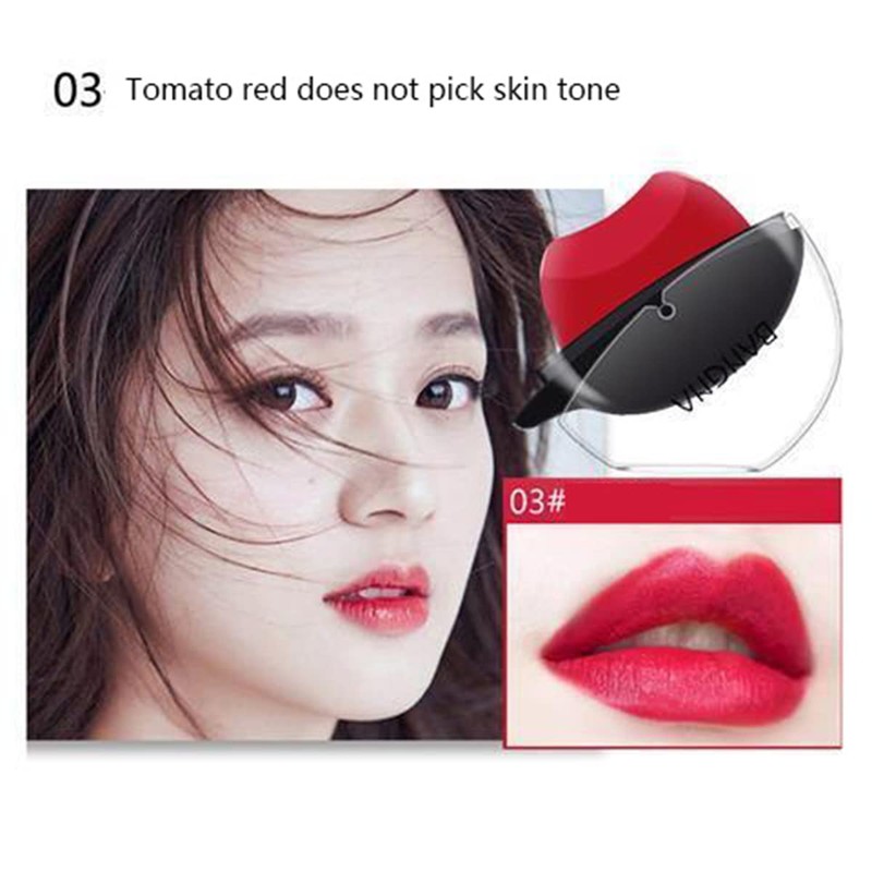 dhaonxb New Lazy Moisture Long-Lasting Lipstick Beginner Matte Velvet Mist