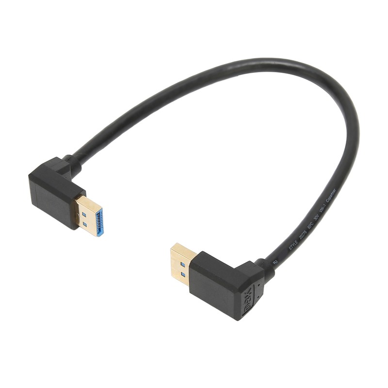 Displayport 1.4 Cable 8K/60Hz 90 Degree Angled Male to Male