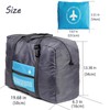 Foldable Travel Duffel Bag 2PCS Sports Gym Tote Water Resistant