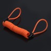 Keenso 1.5m Motorcycle Alarm Spring Reminder Cable Bike Alarm Disc