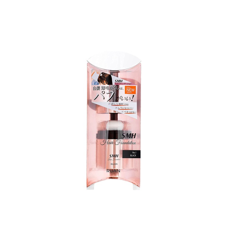 SMH Hair Foundation Stick Type 3g No.1 Black