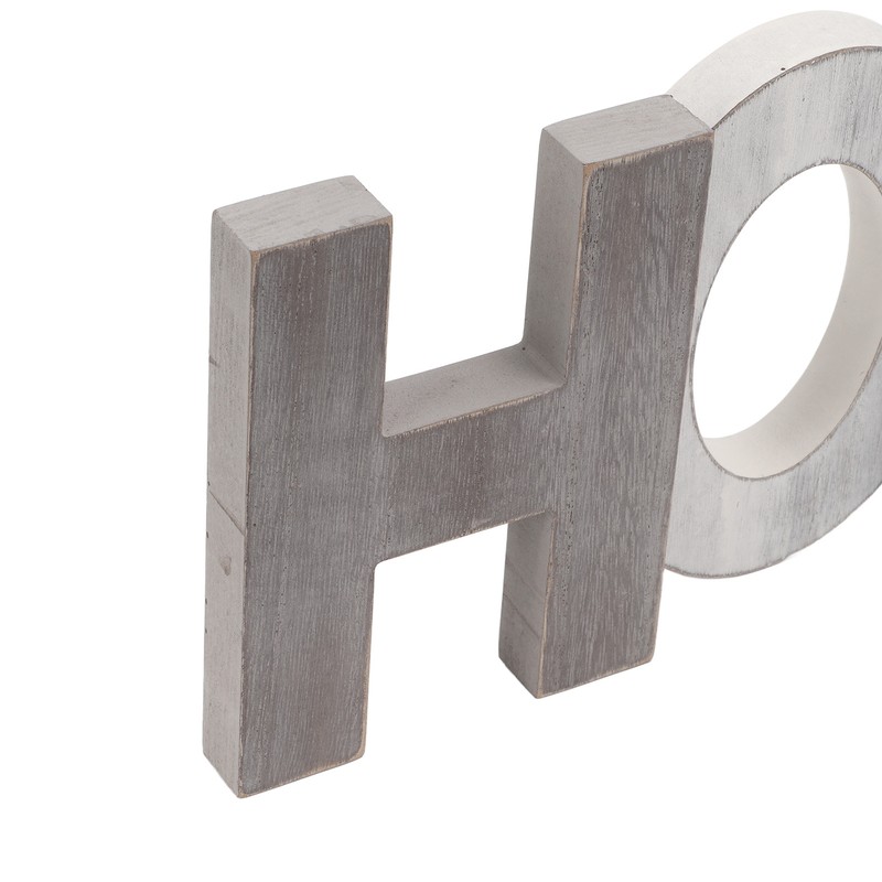 Wood HOME Sign Distressed Retro One Piece Design Exquisite Wooden