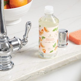 Thymes Mandarin Coriander Dishwashing Liquid - Oz. Natural Body Hand 0510720100