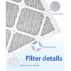 Breshair Replacement Filter Compatible with EnviroKlenz Air System Purifiers, MERV13
